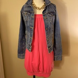 PINK by Victoria’s Secret Bubble Hem Jersey Dress